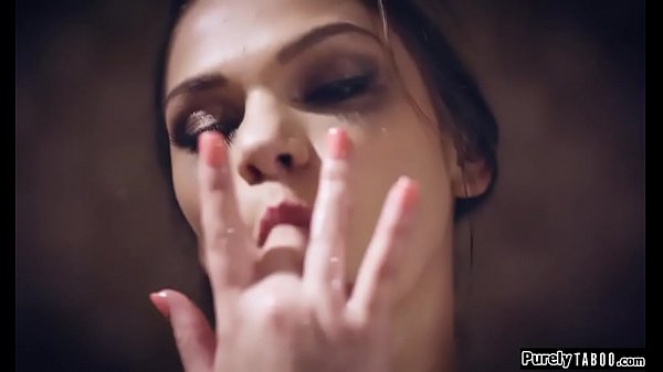 Hot stepsis takes a shower when her stepbro shows up.Hes worries about her lately but she has other plans.She drops her towel and seduces him.He cant resist and she deepthroats his cock.She bends over so he can eat her pussy before she rides him  