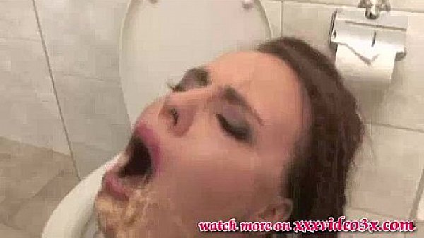 Chick is face fucked until she