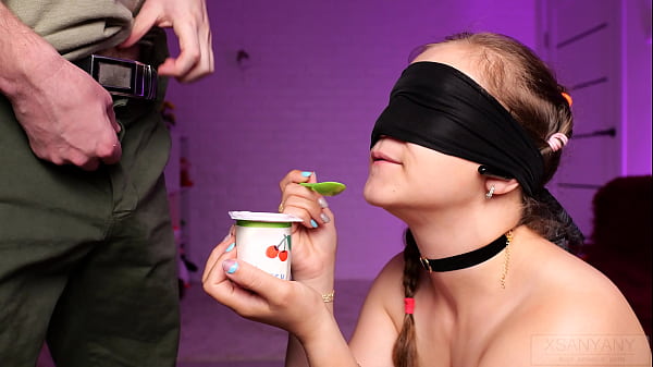 She doesn't know she ate my Сum in yogurt. Game of Taste, the Highest LEVEL. XSanyAny