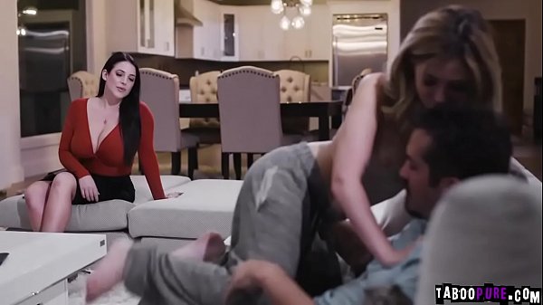 Angela and Jane Wilde getting their pussies fuck hard by Donnies hardcore cock!  