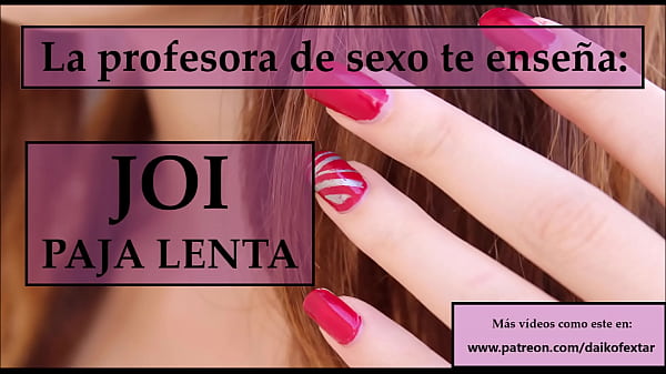 Como pajearse siguiendo las ordenes de la maestra del sexo.