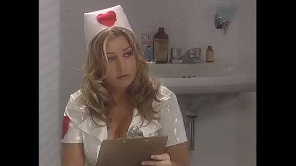 Lucky patient gets head from awesome nurse Avy Scott  instead of  taking temperature 