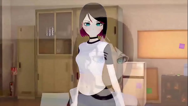 Sexy anime emo slut moans loud while getting rammed by big dick - Hentai anime  