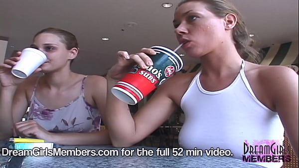 Two Girl Crazy Public Nudity  