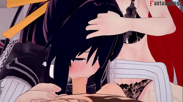 HS DXD NTR Madness | 2 | Fucking Akeno Himejima thanks to Rias | Full 1hr Movie on Sheer and PTRN: Fantasyking3