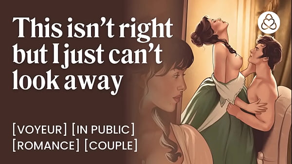 Creampie for his needy girlfriend while I watch | Amateur fuck in public | Voyeur ASMR 