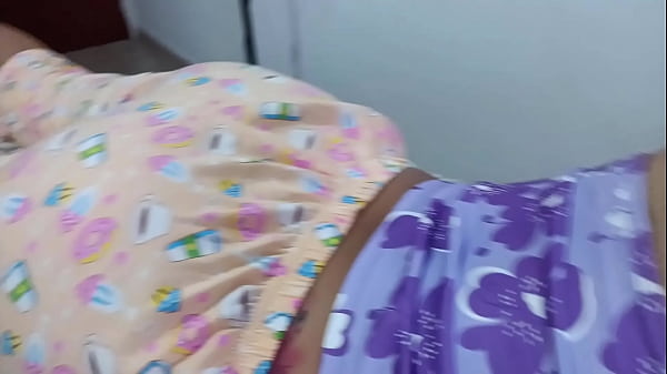 Innocent stepsister I propose to be a boyfriend hidden from the family since I broke up with her boyfriend and for a long time I wanted to fuck my stepsister with big white tits