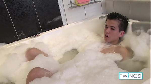 Sexy Brunette Twink Xander H Fingers His Love Hole While Rubbing His Cock! 