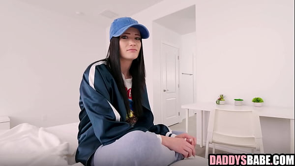 Step dad peeps on step daufghter masturbate then fucks her