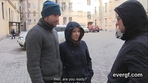 Dirt poor fella lets flirty buddy to fuck his ex-girlfriend for hard cash 