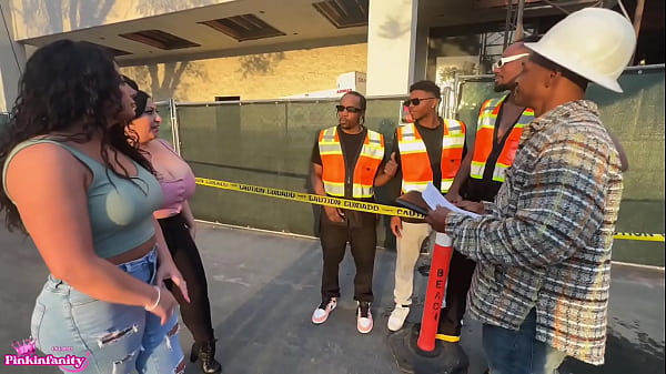 Naughty latina sluts invite the construction crew over for some hardcore labor To be cont after you get off work today...