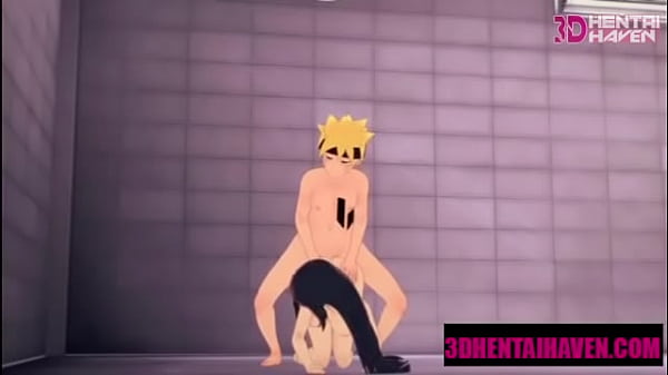 fucking hinata doggystyle 3D cartoon  