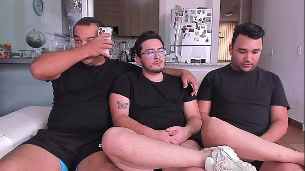 My cuckold husband cooks while I fuck his best friend - hard sex with creampie