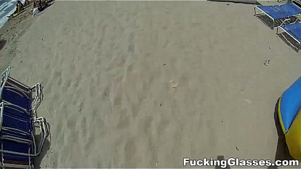 Fucking Glasses - I love these outgoing vacation chicks you meet on the beach  