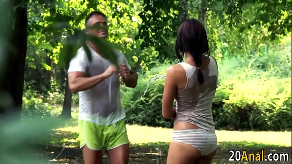 Babe gets asshole pounded