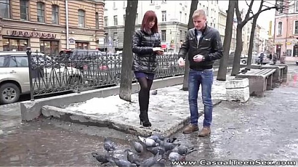 Casual Teen Sex - A cute red-haired chick