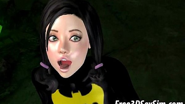 Hot 3D batgirl getting fucked hard by the joker  