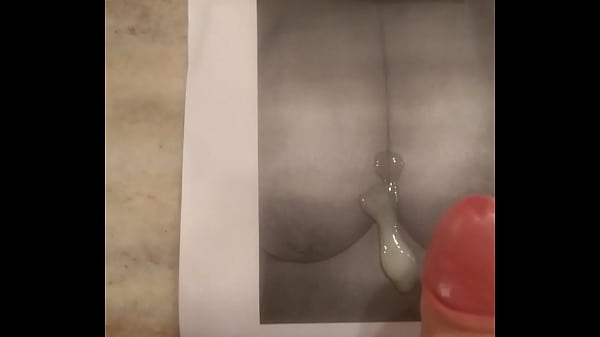 dando la leche en la tetas de la puta de mony