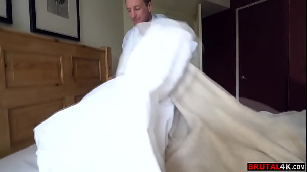 FULL SCENE on - Her ever horny stepdad had found her bed disguise and was so pissed at his stepdaughter he decided to teach her a lesson the harshest way he knew, by fucking her brains out