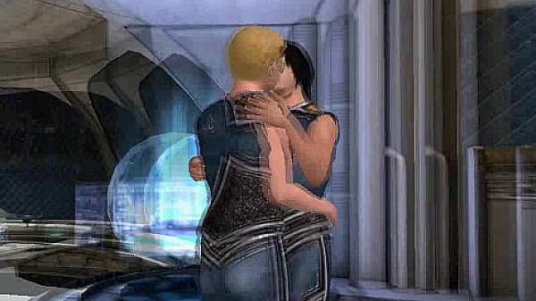 On a spaceship these hot twinks suck eachother off 