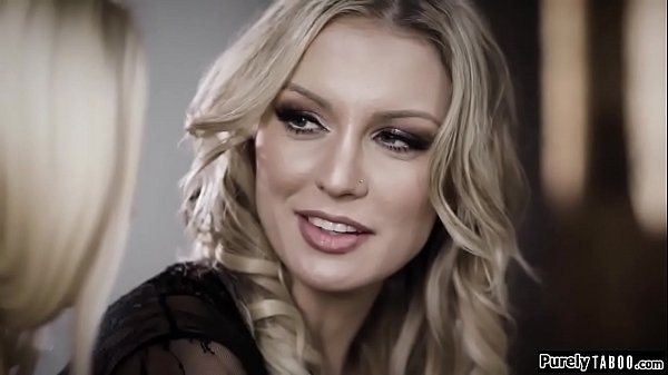 Stepmom and stepteen look for a to satisfy them both.Hes shocked when he sees them kiss but when her stepteen is on his lap and she fingers and licks her he cant hold back.Both suck his big cock and he fucks the teen while she licks her stepmom 