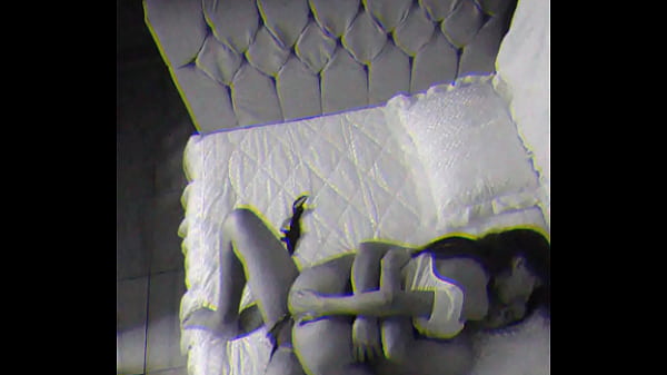 skinny married woman is alone and the dick fucks her in the couple's bed