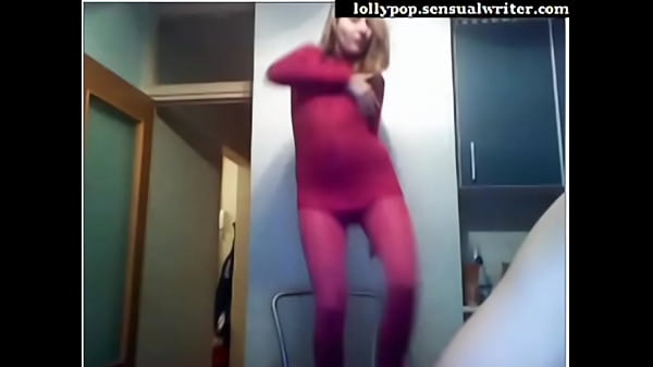 Blonde leggins upskirt