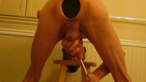 Big Plug in the Penis and Huge Plug and Fist In My Ass 