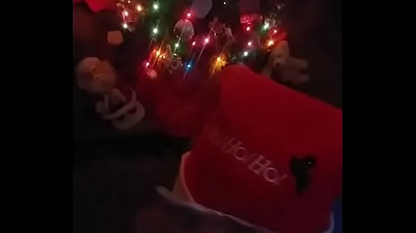 CAUGHT SANTA LAYING OUT PRESENTS & DECIDED TO GIVE HIM A PRESENT!!  