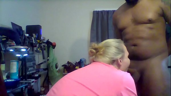 BBW no handed Blowjob a My BBC 