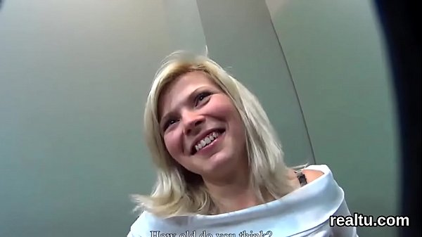 Striking czech teen is seduced in the mall and fucked in pov