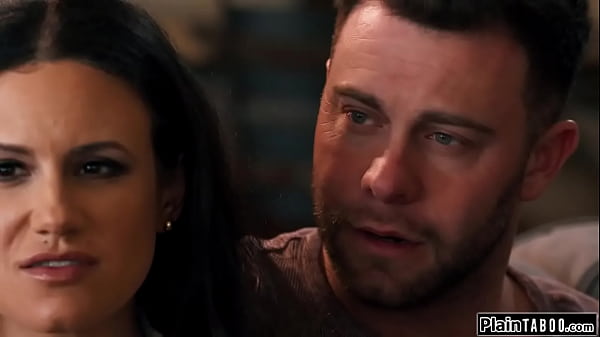 We want to watch you, as our new babysitter, to pee your pants.Let it drip and then you can suck your stepmommys big tits and suck stepdaddys cock