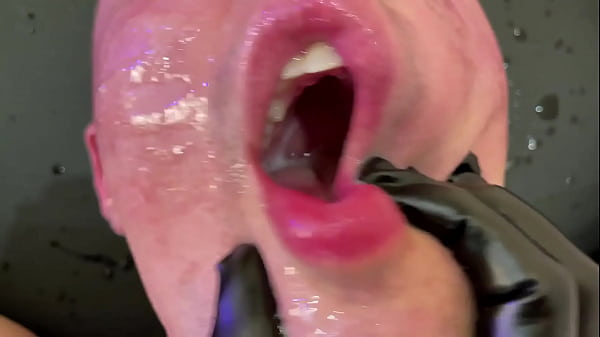 Spit In Mouth Humiliation and Throatsitting  