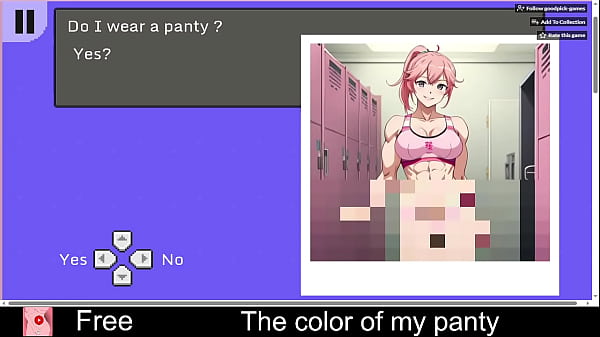 The color of my panty (free game itchio) Puzzle, Adult, AI Generated, Erotic, memory, sexy, game
