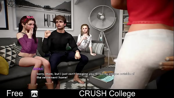 CRUSH College (free game itchio) Visual Novel, Adventure 