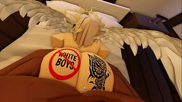 Roblox angel gets fucked by black demon