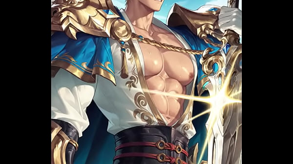 亚瑟-荣光之誓-王者荣耀-王者荣耀男英雄腹肌去衣图裸体-yase--big cock and cum- 自慰打飞机jerk off-anime-sex-solo-male-game-arena of valor-