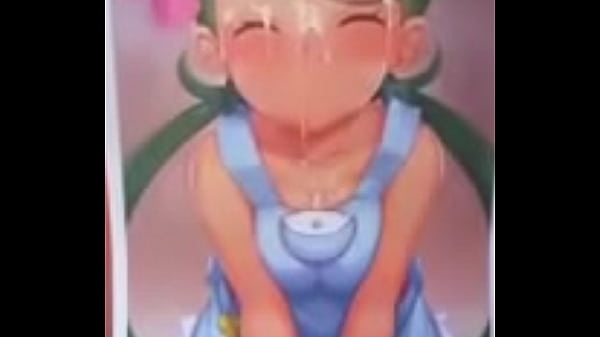 Pokemon Tribute: Cumming on a slut named Mallow  