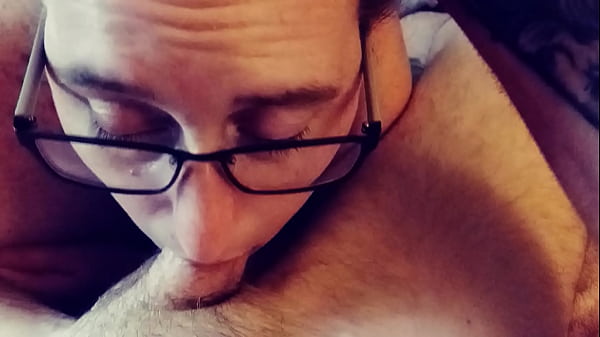 Thick blonde sucks long dick deepthroat