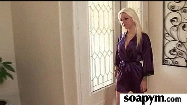 Masseuse shows her AMAZING body in a hot soapy massage 26