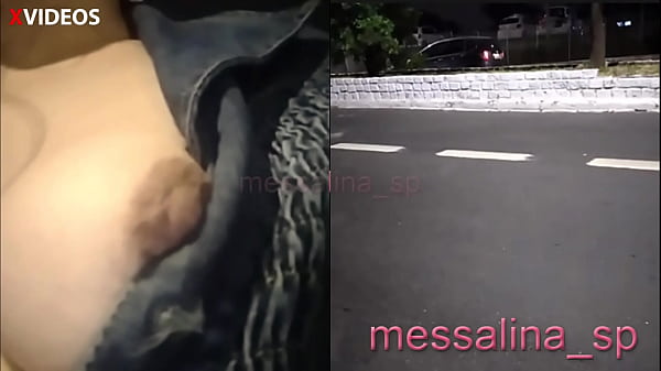MESSALINA - NAUGHTY HOTWIFE SHOWS HER TIES AND HARD PIECES ON THE BUSY STREET (SEE FULL ON RED)  