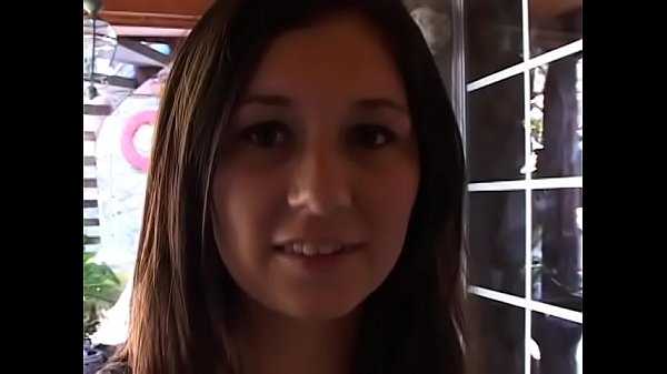 Pretty brunette gets rammed in her ass with a hot cock