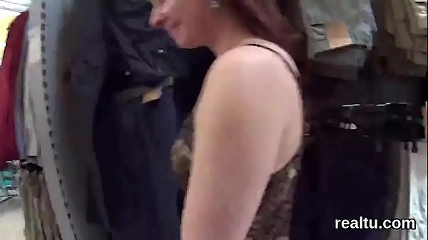 Stunning czech girl gets seduced in the supermarket and pounded in pov