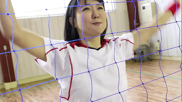 日本の爆乳バレー部員の秘蔵練習映像