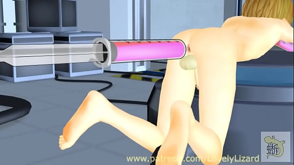 Alien Woman milks Elf  