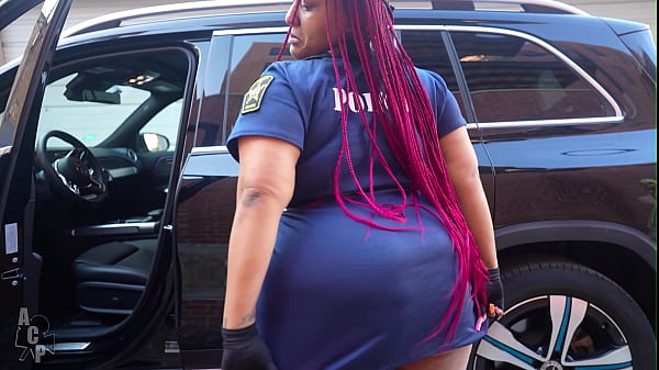 Gibby The Clown Fucks Female Cop Real Good So She Dont Write Him A Hefty Ticket