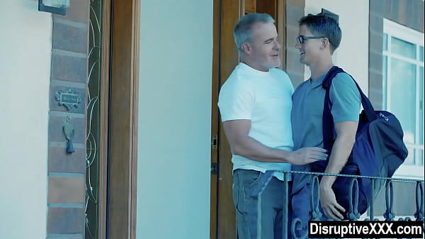 Creepy step-dad looking after step-son