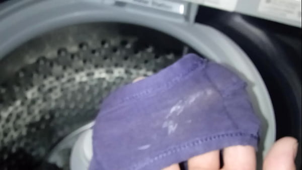 Sniffing panties wet pussy