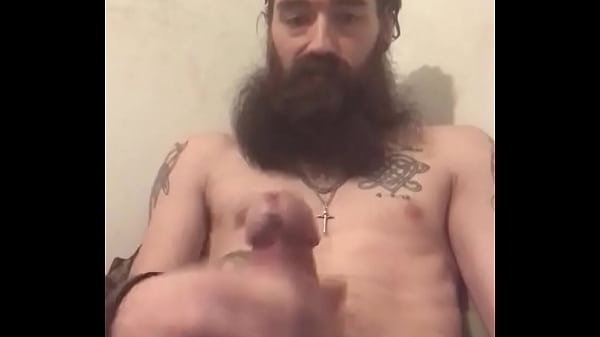 Male solo masturbation alone