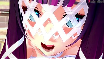 Columbina blowjob | Genshin Impact | Full & Pov version on Sheer & PTRN: Fantasyking3